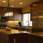 New custom cabinets and granite countertops took this ordinary kitchen into a gourmet's delight